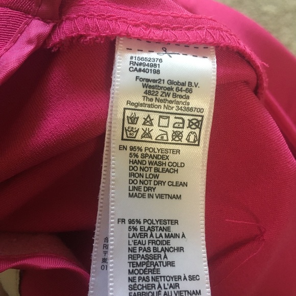 Pink Zip Up Miniskirt - Picture 8 of 8